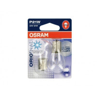 как выглядит лампа автомобильная osram p21w 24v 21w ba15s 7511 на фото