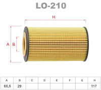 как выглядит фильтр масляный lynxauto lo-210 на фото